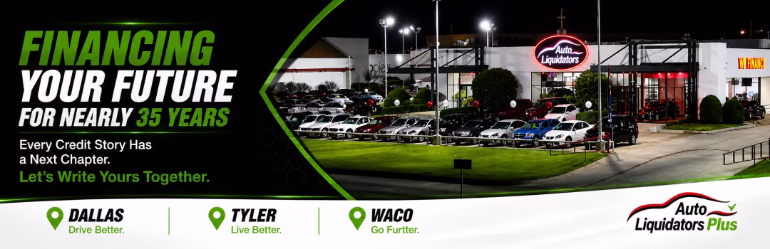Auto Liquidators Plus - Financing Your Future For Nearly 35 Year